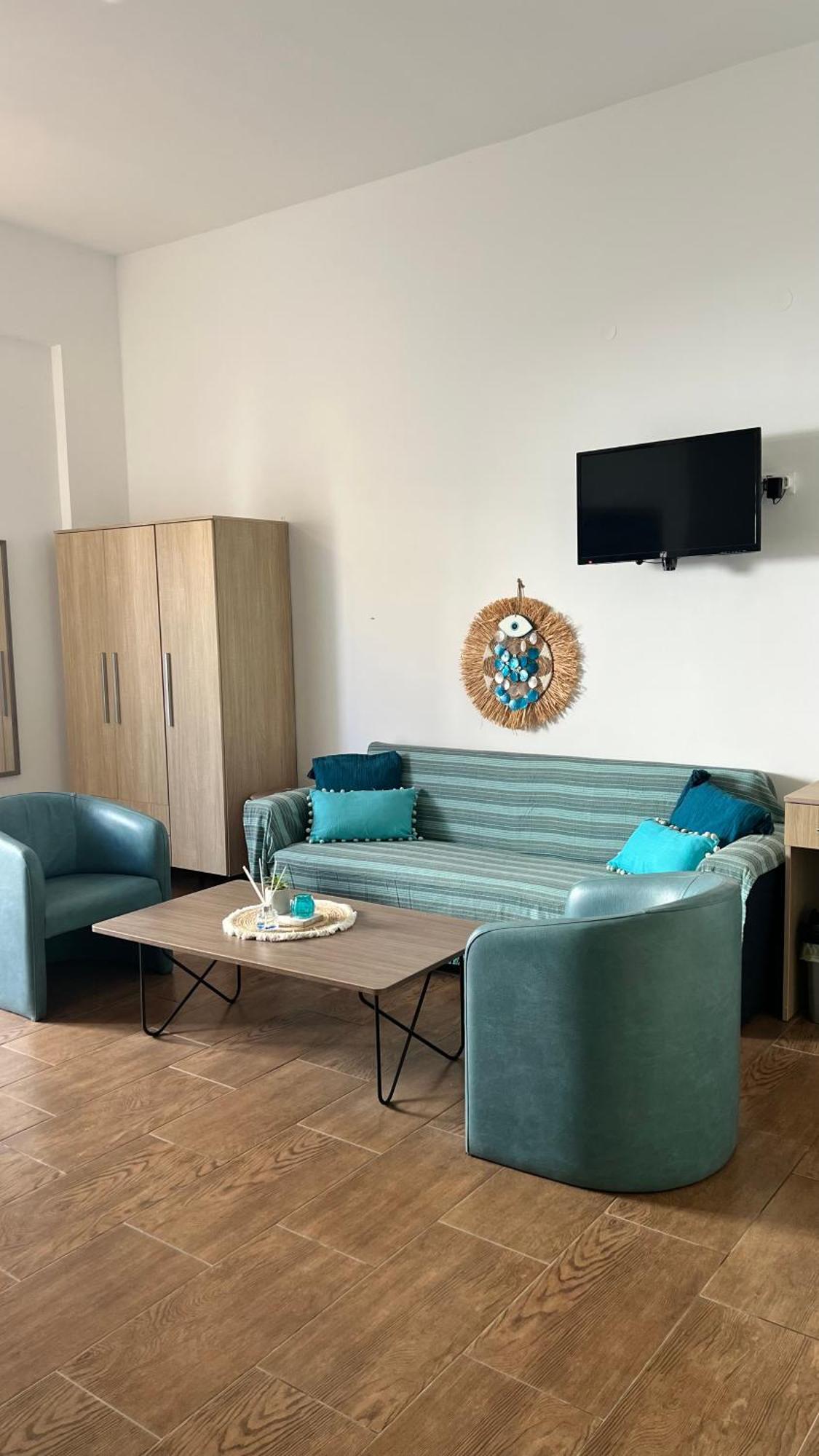 Grande Blue Suites With Private Bay 阿彻奇洛斯 外观 照片